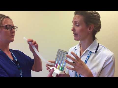 Using Incentive Spirometry