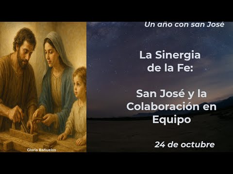 Un año con San José (24 de octubre)   "TRABAJO EN EQUIPO"