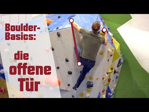 Boulder-Basics: die offene Tür