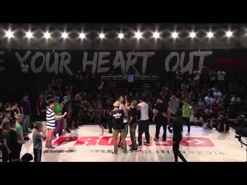 EUROBATTLE 2014 » DAY 2 | BBOYING TOP 8 » AMAZON RAYDERS MOVIMENTO vs HUSTLE KIDS