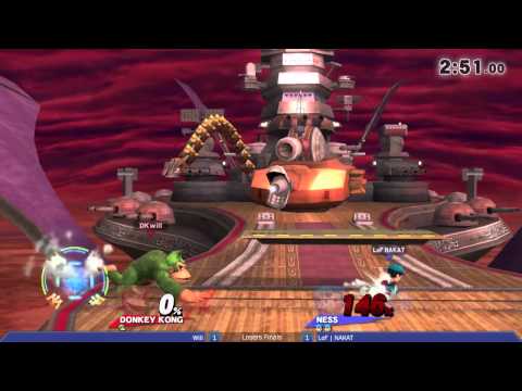 LoF NAKAT vs XFiRE Will - The Come Up Wii U Losers Finals
