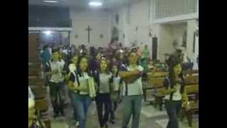 preview picture of video 'Parrandón navideño en la Iglesia Corazón de María, Los Curos #Mérida'
