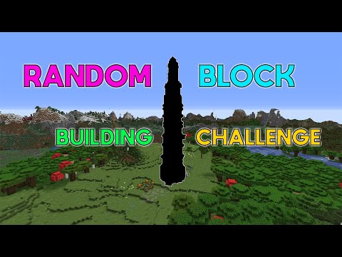JoofyLooby - Minecraft Building Challenge: Random Blocks & Random Build