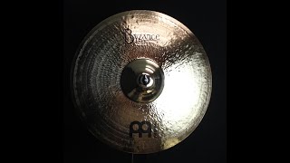 Video thumbnail for Meinl 22" Byzance Brilliant Heavy Hammered Ride - 4218g by The Drum Shop - Portland, Maine