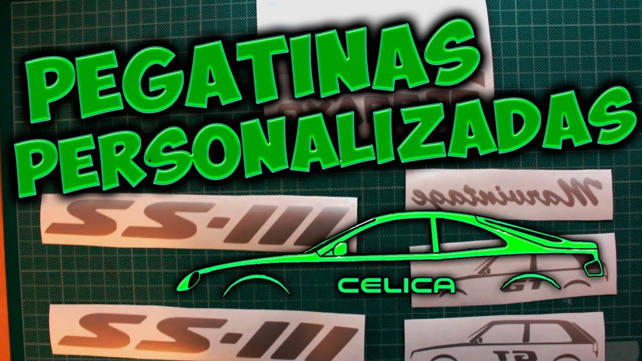 Como Diseñar e Imprimir pegatinas BARATO para tu coche + Mini-Sorteo