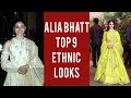 Top 9 Ethnic Looks Of Alia Bhatt Pinkvilla Raw Bollywood