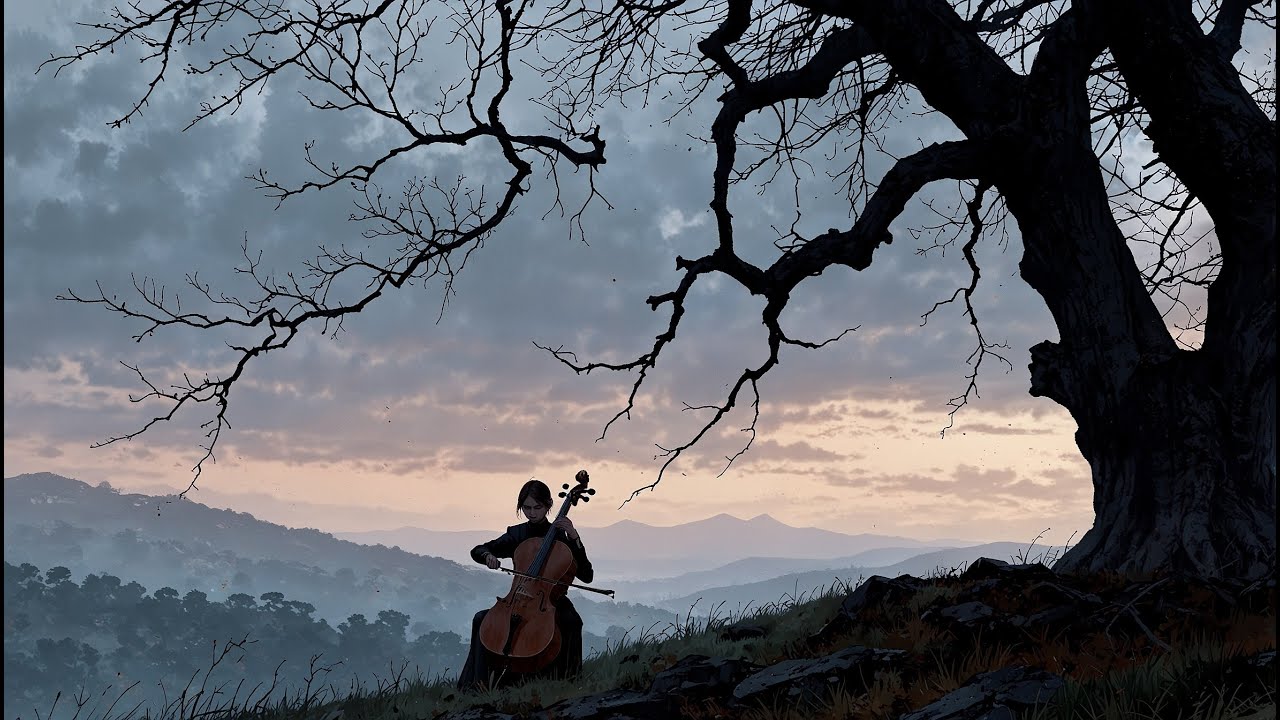 Bare Branches Against Gray Skies | Melancholic Masterpieces: Epic Instrumental of Autumn's End