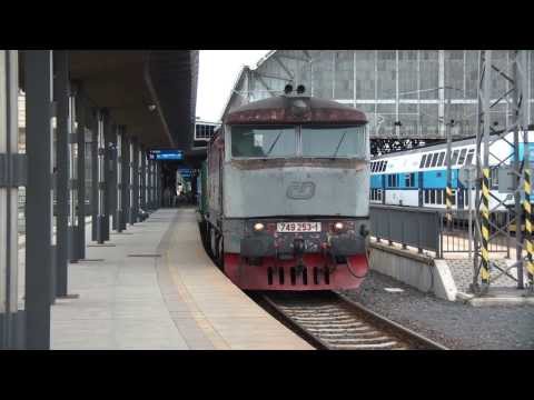 ČD Bardotka 749.253 - R 1252 - Praha hlavní nádraží