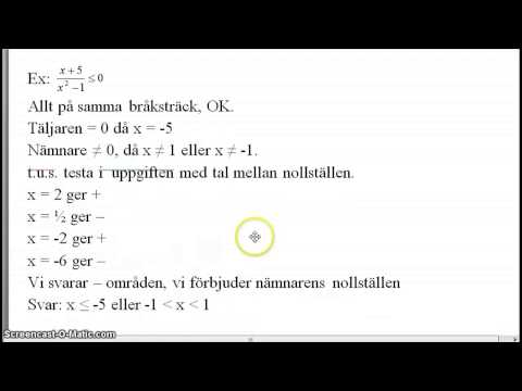 teori Lektion 3, ekvationer ma 14