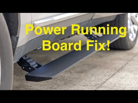 Yukon/Tahoe power running board fix