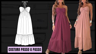 Vídeo de VESTIDO VALÉRIA - MOLDE EM PDF
