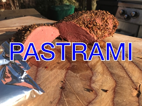 PASTRAMI is easy to make yourself INSTRUCTIONS --- Klaus grills