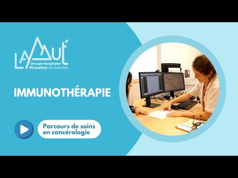 Parcours de soins cancérologie - Immunothérapie