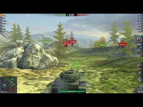 WoT Blitz || FV215b - 6400+ DMG || Feat. KASBARY