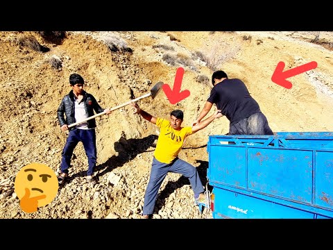 Tension and conflict in the mountains between the cheating husband and his children