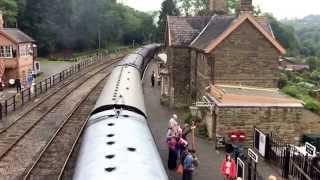 preview picture of video 'Steam train, Severn Valley Railway, Bridgnorth'