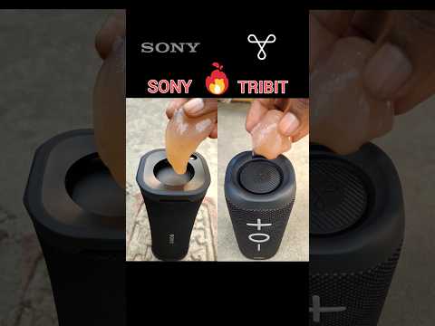 Sony Vs Tribit Speaker Slime TesT