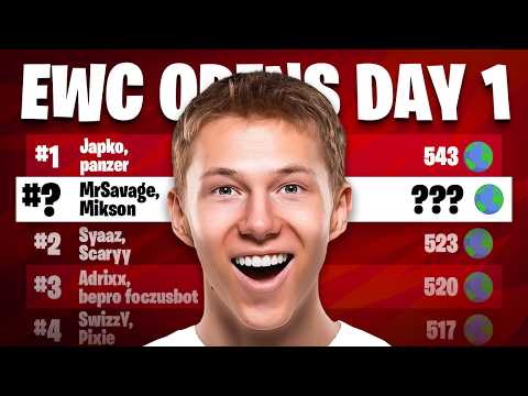 World Cup Qualifiers DAY 1 ft. Mikson (Full Gameplay)