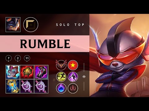 Rumble Top vs Jayce - VN Grandmaster Patch 25.22