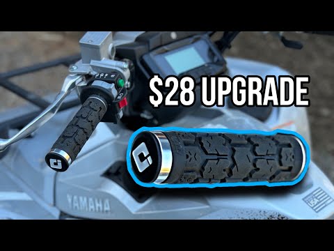 Installing ODI Rogue Lock-On Grips on The 2024 Yamaha Grizzly Special Edition!!!