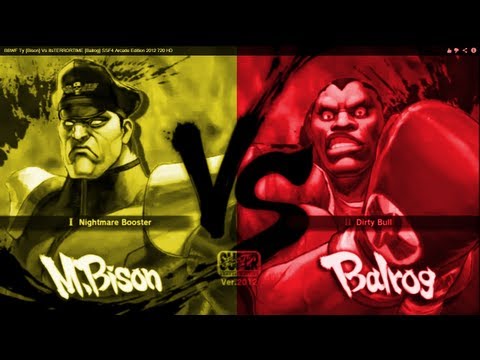 BBWF Ty [ Bison ] Vs itsTERRORTIME [ Balrog ] SSF4 Arcade Edition 2012 HD