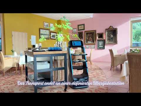 DINERBOT T9 im Restaurant von Diehl's Hotel