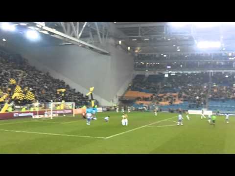 Vitesse Arnhem vs. De Graafschap 2:0 - goal by Nemanja Matic