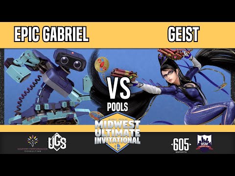 Midwest Ultimate Invitational - Pools - Epic Gabriel(ROB) Vs. Geist(Bayonetta)