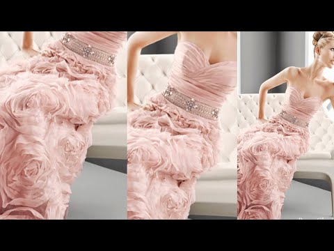 Vestidos de fiesta bonitos y elegantes  ESTILO PALABRA DE HONOR / Fashion Love