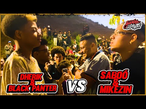 (VIBE DO ANO 🤯🔥) DHERIK & BLACK PANTER vs SABOÓ & MIKEZIN | PRIMEIRA FASE | 500º Batalha Da Leste