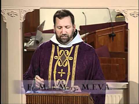 Homilia 2012-02-23 - el P Mark Mary MFVA - San Policarpo - Obispo - Martir