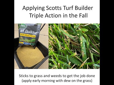 Scotts  Turf Builder - Triple Action