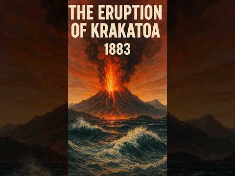 Krakatoa 1883 – The Loudest Eruption in History That Shook the World #Krakatoa #HistoricalEvents