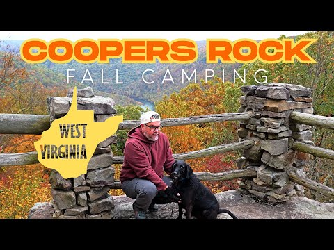Fall Camping at Coopers Rock | Teardrop Camper Adventure in West Virginia
