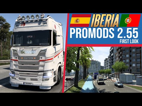 ETS2 NEWS 🚨 ProMods 2.55 Iberia is compatiblel Preview I First Look