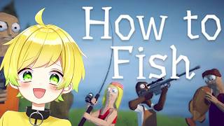 魚を釣って撃ち落とすゲームします【How to Fish】