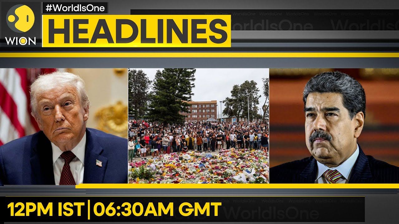 Bondi Gunman Charged with 15 Counts of Murder | Trump Vows Support for Jewish Community| HEADLINES