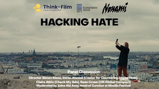 Hacking Hate | Panel with Simon Klose, Imran Ahmed, Claire Atkin, Sean Cruse, & Zeina Abi Assy