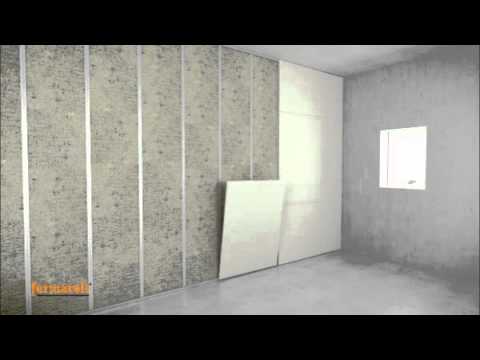 Montáž stěny z desek FERMACELL