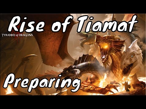 Preparing "The Rise of Tiamat" (DM Guide)  🔴LIVE
