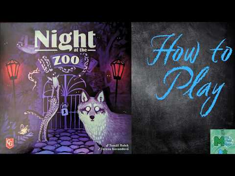 Night at the Zoo - 2 Player How to Play