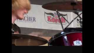 preview picture of video 'Max Panzer   Drumsolo   Stadtfest Radeberg 02'
