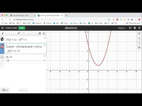 Rotation on Desmos