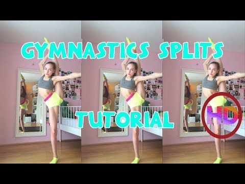 ● Gymnastics Tutorial ● Easy Splits Stretching ●