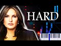 Law Order SVU Theme Piano Tutorial
