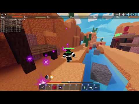 1v1ing the youtuber slaze (roblox bedwars)
