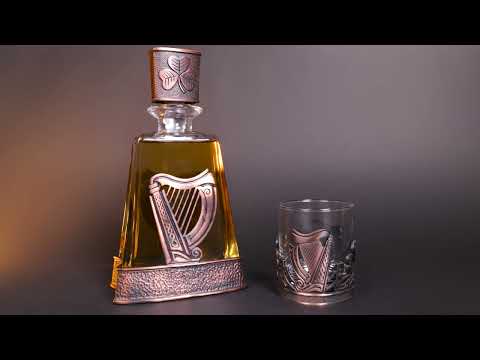 Irish Chocolate Bronze Decanter