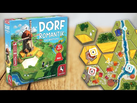 DORFROMANTIK - Game Rules TV (German Instructions) - PEGASUS GAMES (GAME OF THE YEAR)