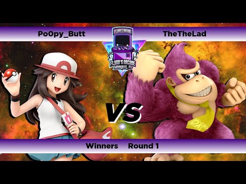 Flynn's Arcade 055 Winners Round 1 - Po0py_Butt (Pokemon Trainer) Vs TheTheLad (Donkey Kong) Ssbu