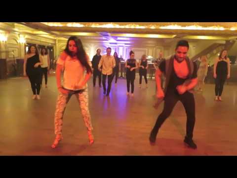 Carlos & Kassandra (Mambo Shines Class) (1) at the Mambo & Bachata Night on March 10 2017